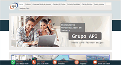 Desktop Screenshot of grupoapi.com.br