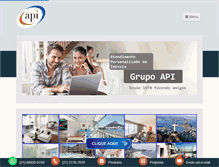 Tablet Screenshot of grupoapi.com.br